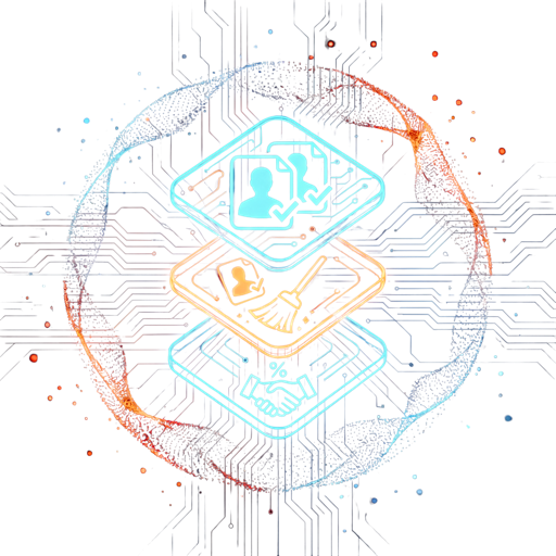 Contact de-duplication automation icon